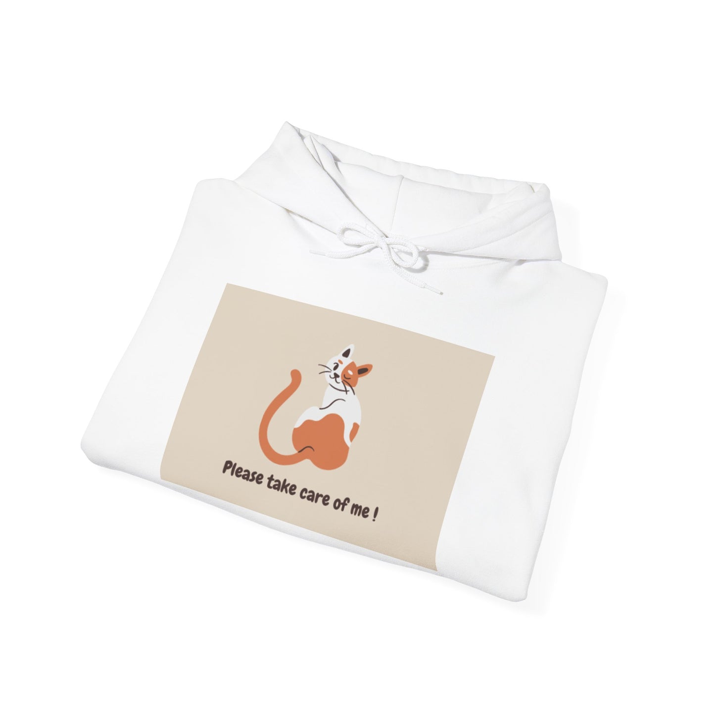 Cute Cat Care Unisex Hoodie - Cozy Pet Lover Sweatshirt