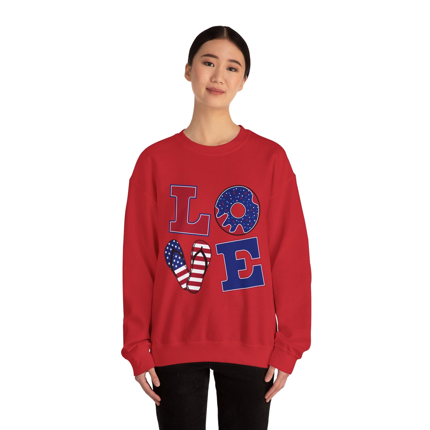 Love American Style Unisex Crewneck Sweatshirt