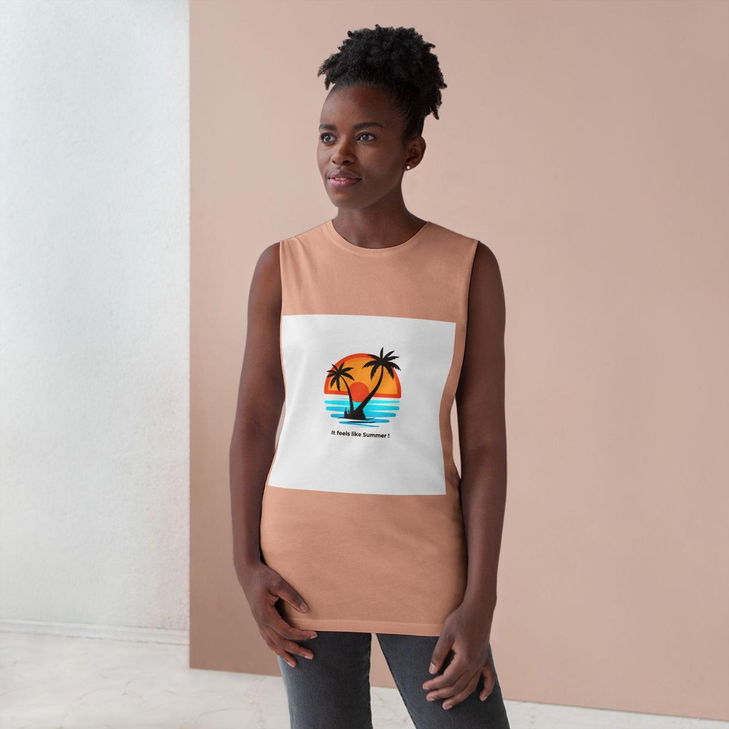 Summer Vibes Unisex Tank Top - "It Feels Like Summer!"