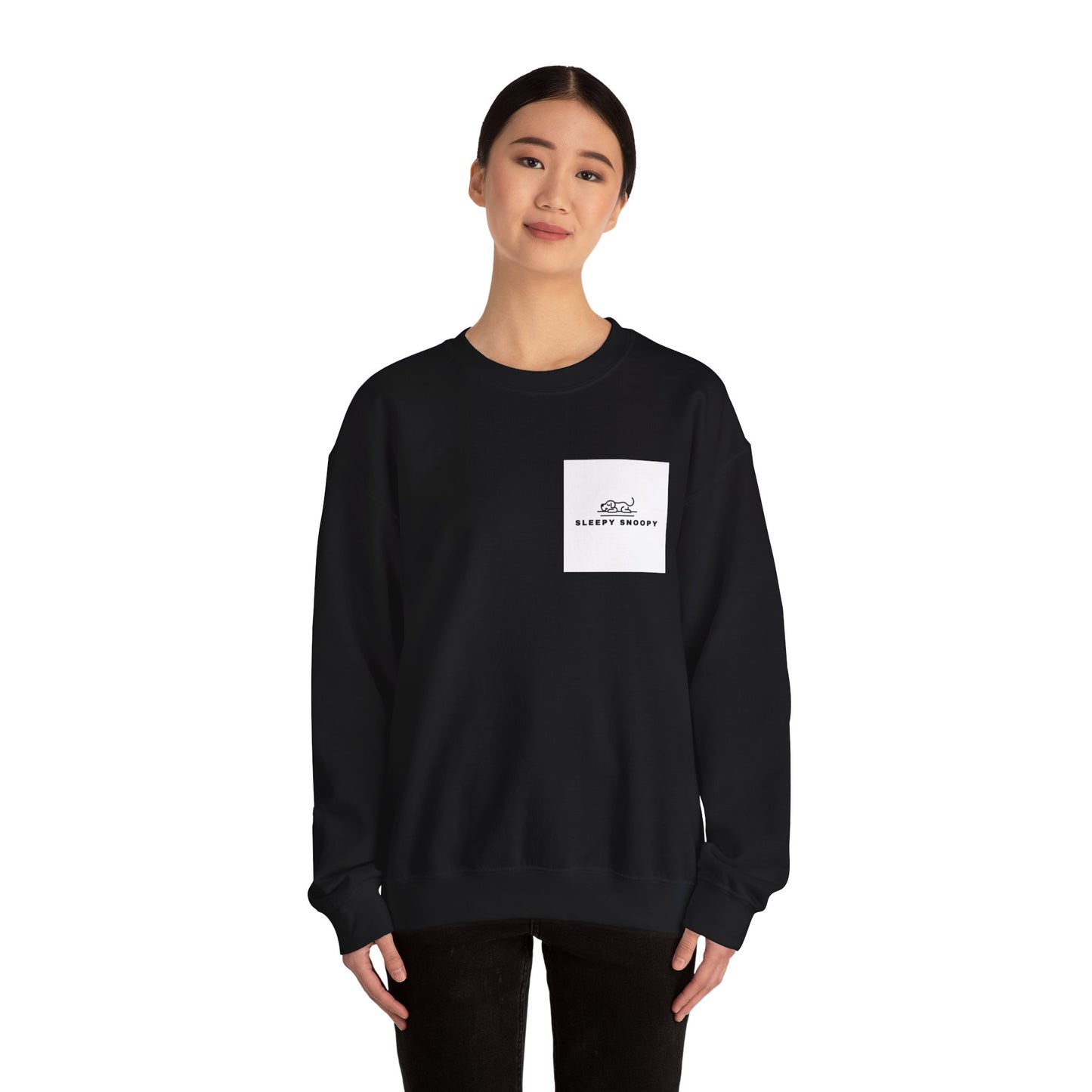 Sleepy Snoozy Unisex Heavy Blend Crewneck Sweatshirt - Cozy Comfort for Relaxing Days