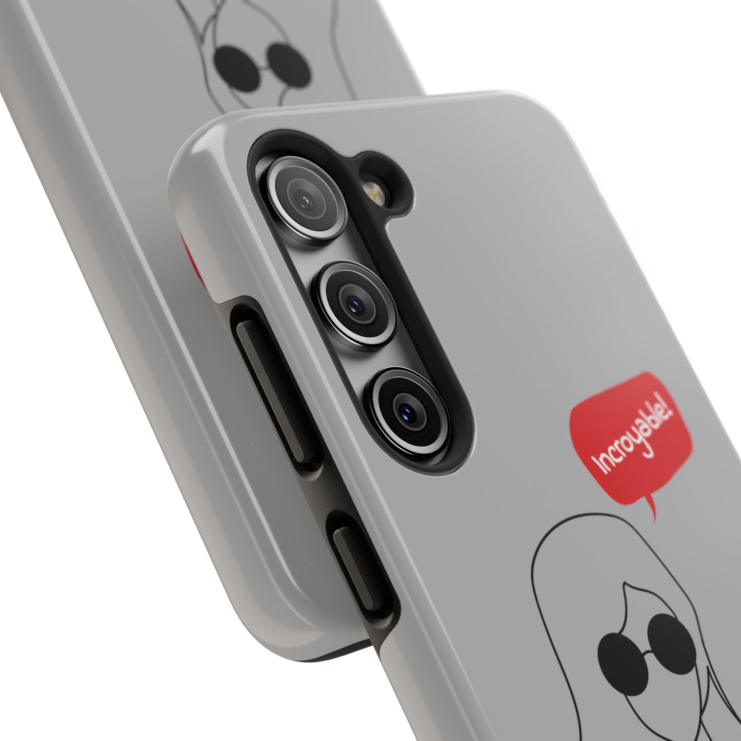 Trendy Tough Phone Case - 'Incroyable!' Design for Style and Protection