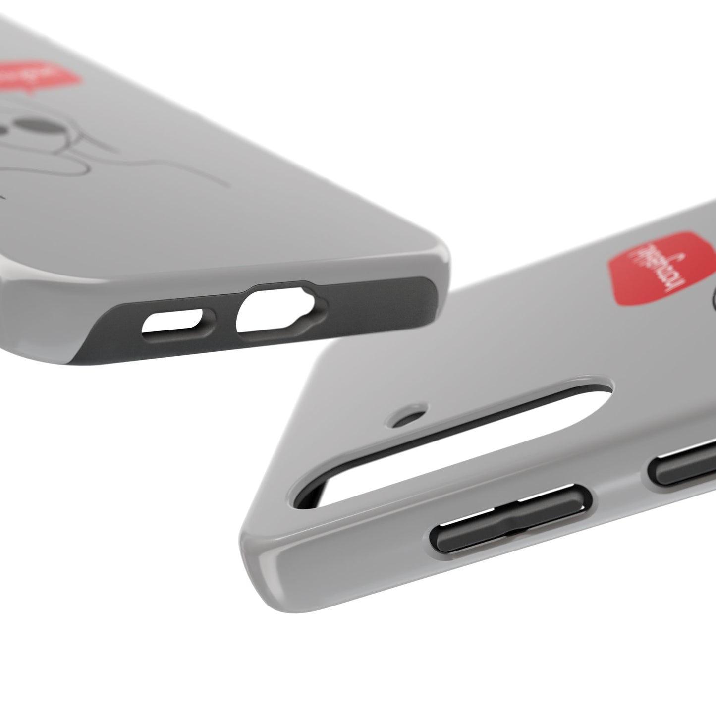 Trendy Tough Phone Case - 'Incroyable!' Design for Style and Protection