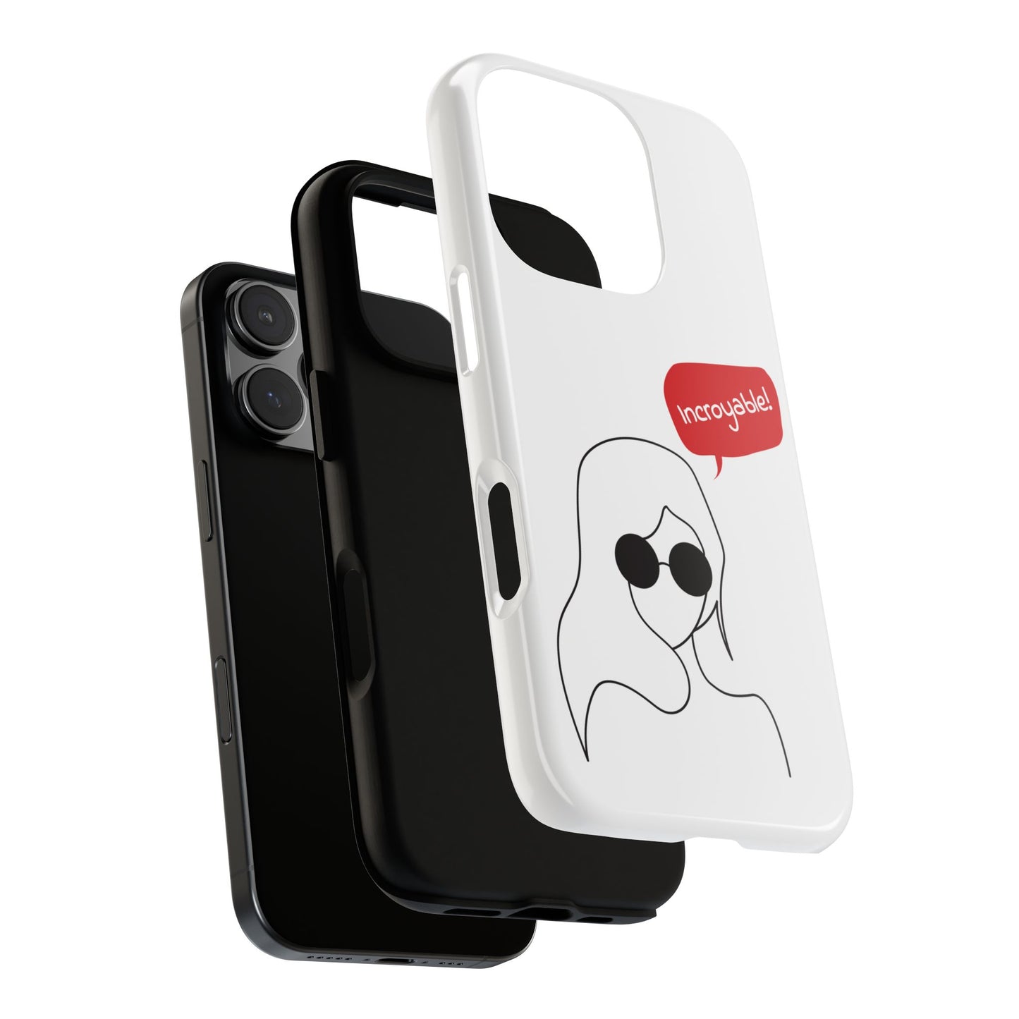 Stylish Phone Case - 'Incroyable!' Design for Trendsetters