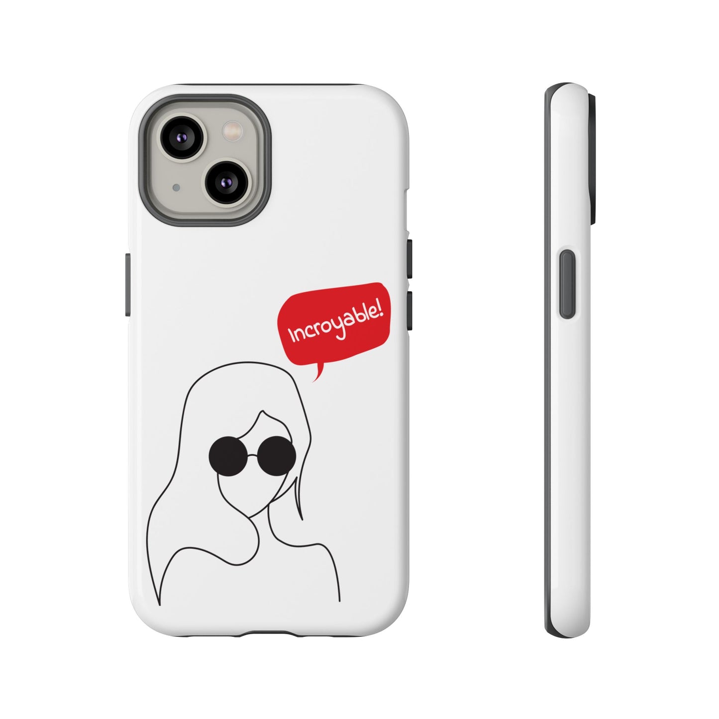 Stylish Phone Case - 'Incroyable!' Design for Trendsetters