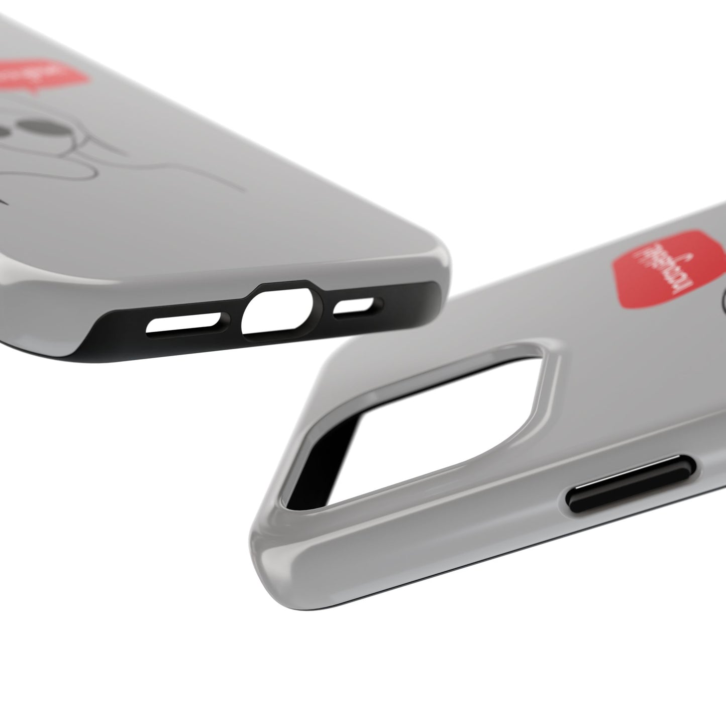 Trendy Tough Phone Case - 'Incroyable!' Design for Style and Protection
