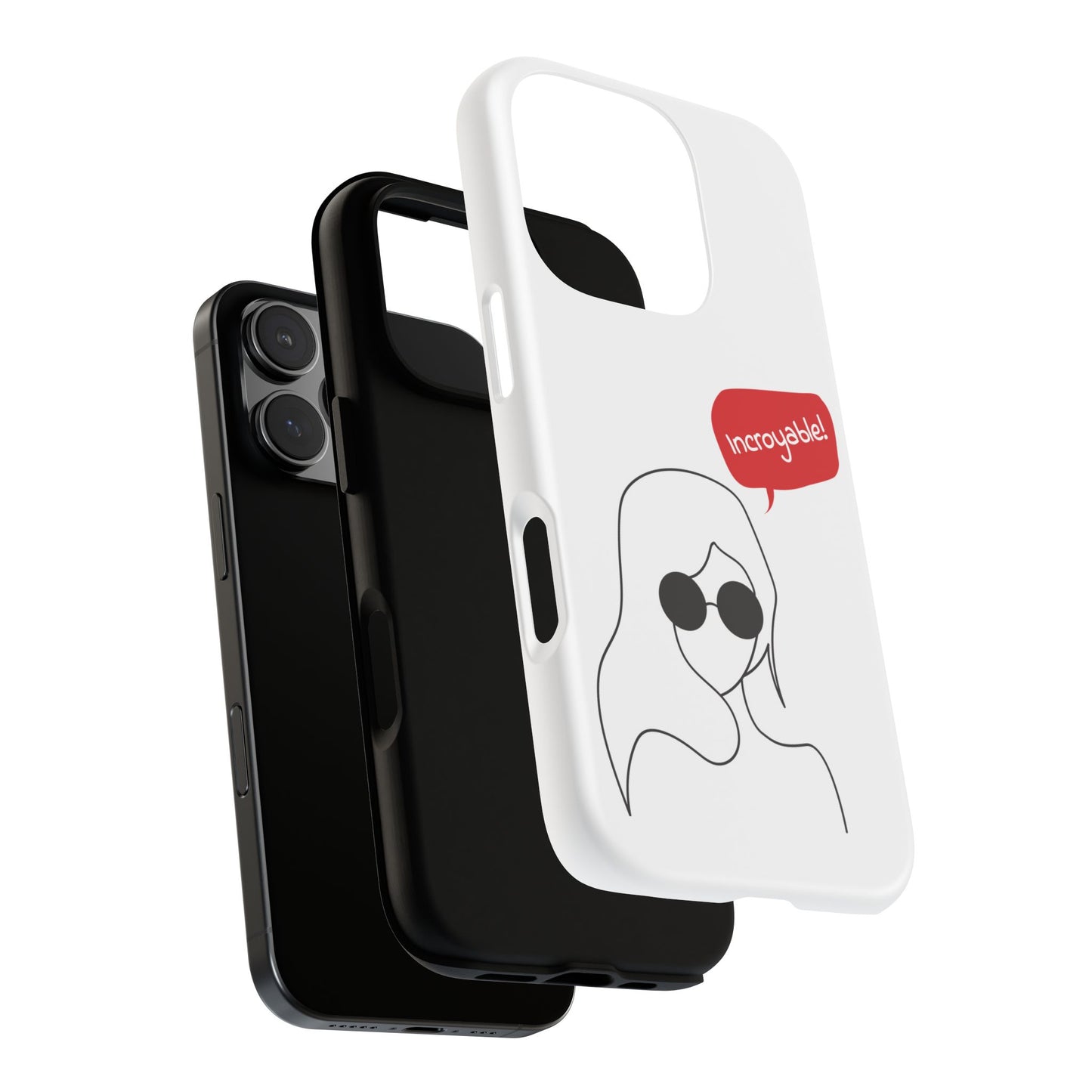 Stylish Phone Case - 'Incroyable!' Design for Trendsetters