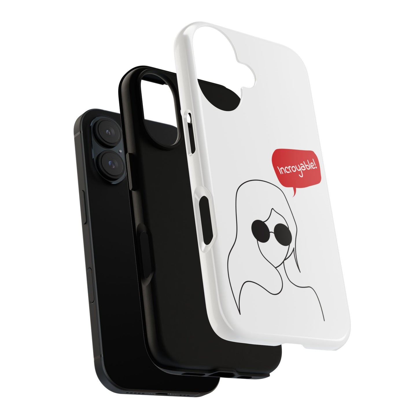 Stylish Phone Case - 'Incroyable!' Design for Trendsetters