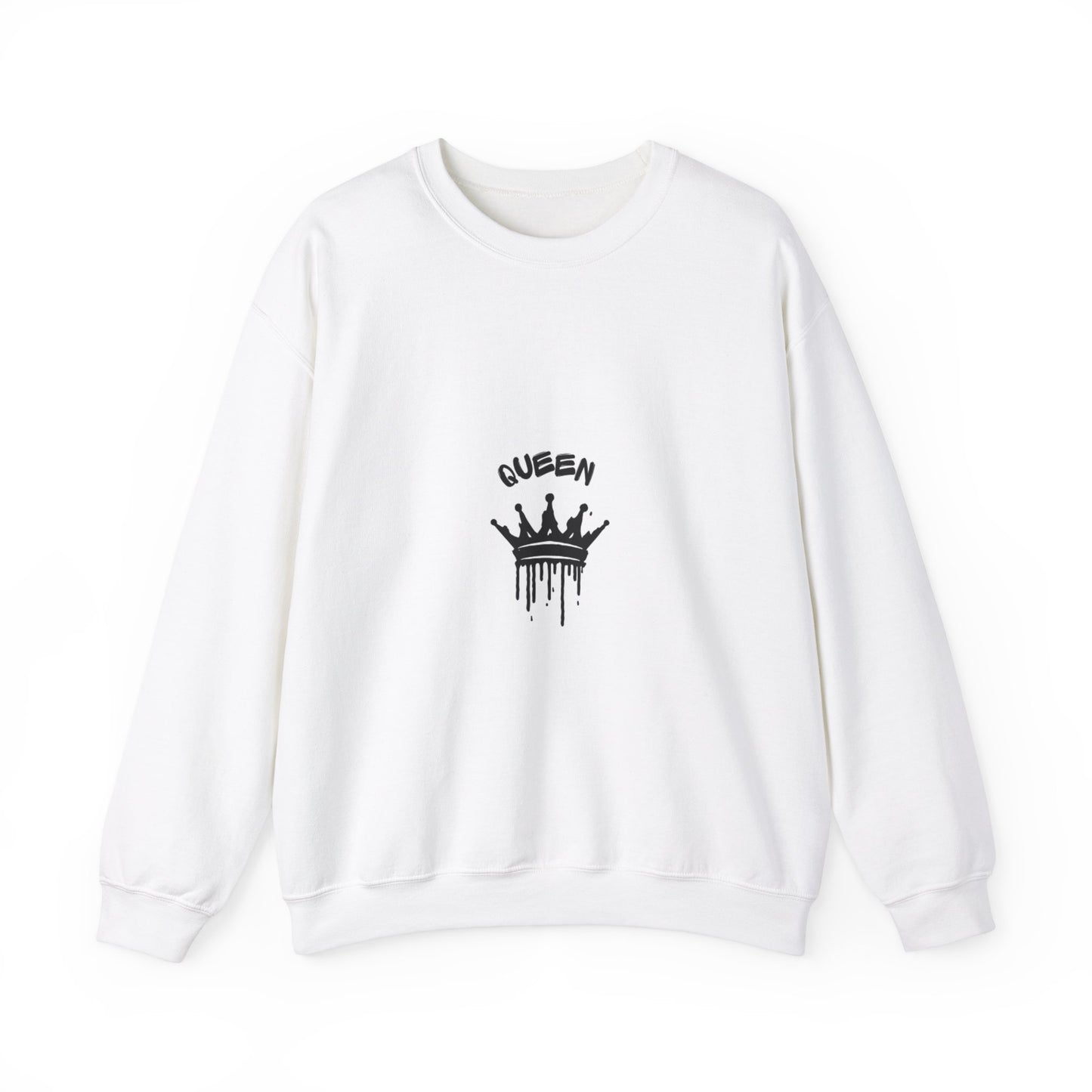 Queen Heavy Blend Crewneck Sweatshirt - Stylish and Comfortable Apparel