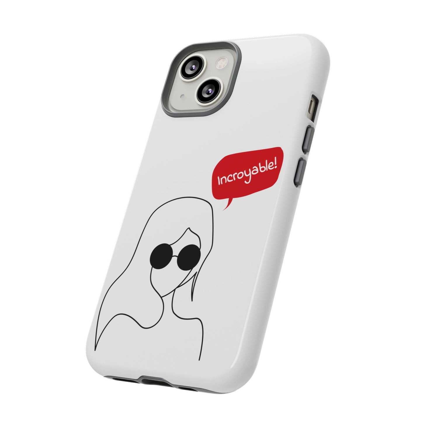 Stylish Phone Case - 'Incroyable!' Design for Trendsetters