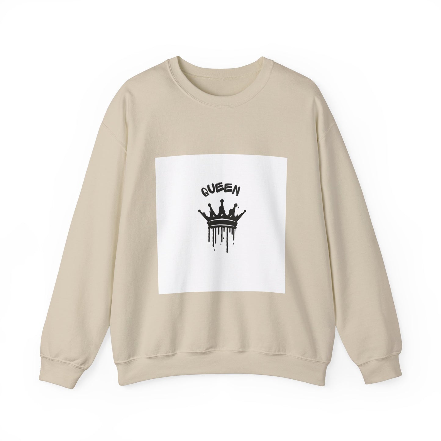 Queen Heavy Blend Crewneck Sweatshirt - Stylish and Comfortable Apparel