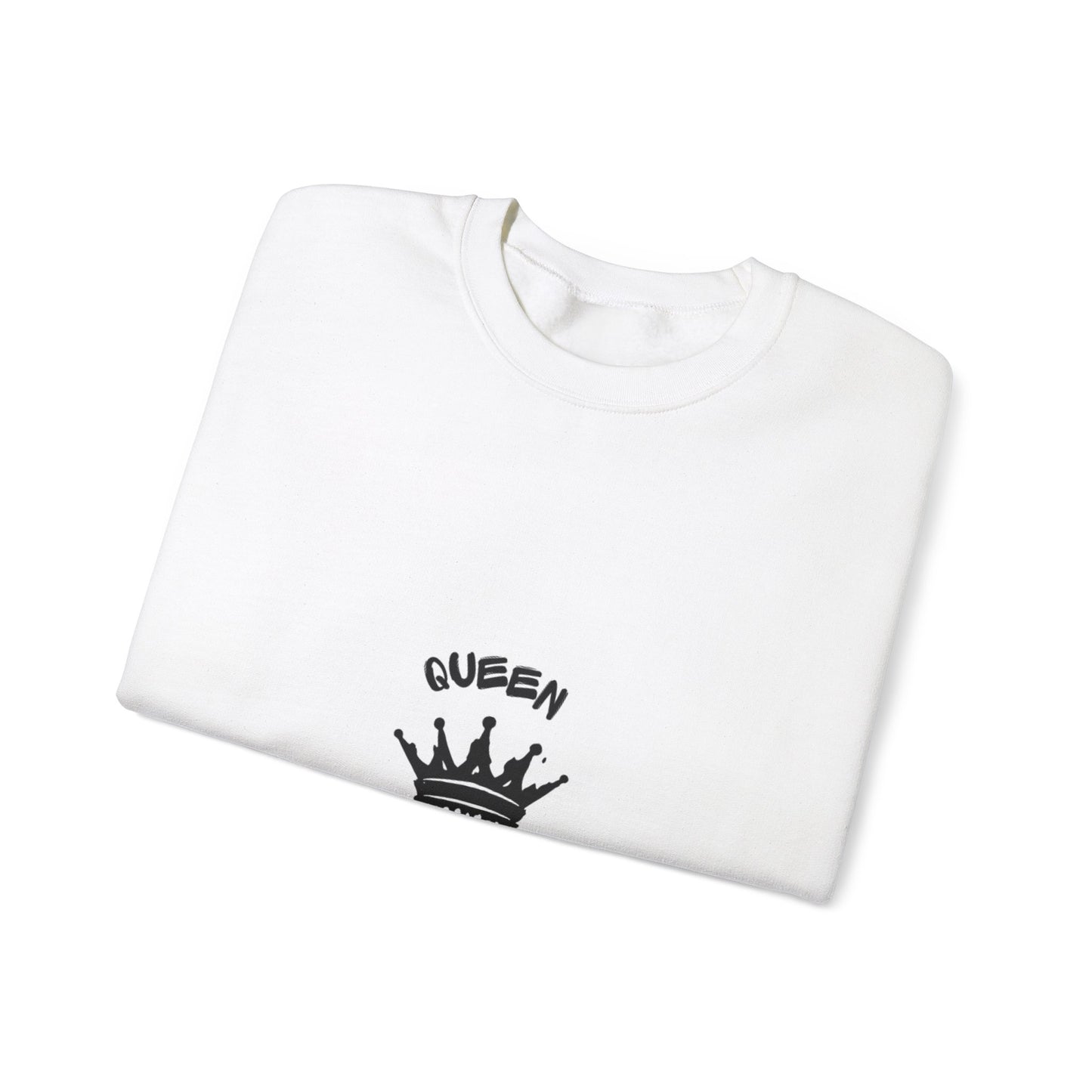 Queen Heavy Blend Crewneck Sweatshirt - Stylish and Comfortable Apparel