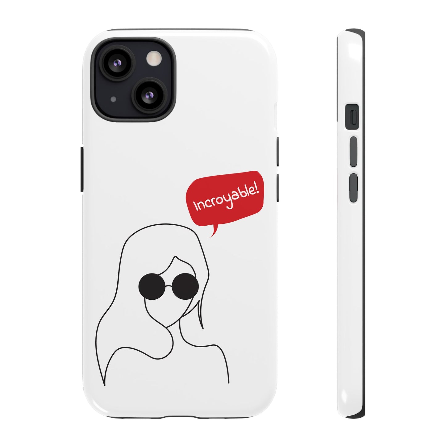 Stylish Phone Case - 'Incroyable!' Design for Trendsetters