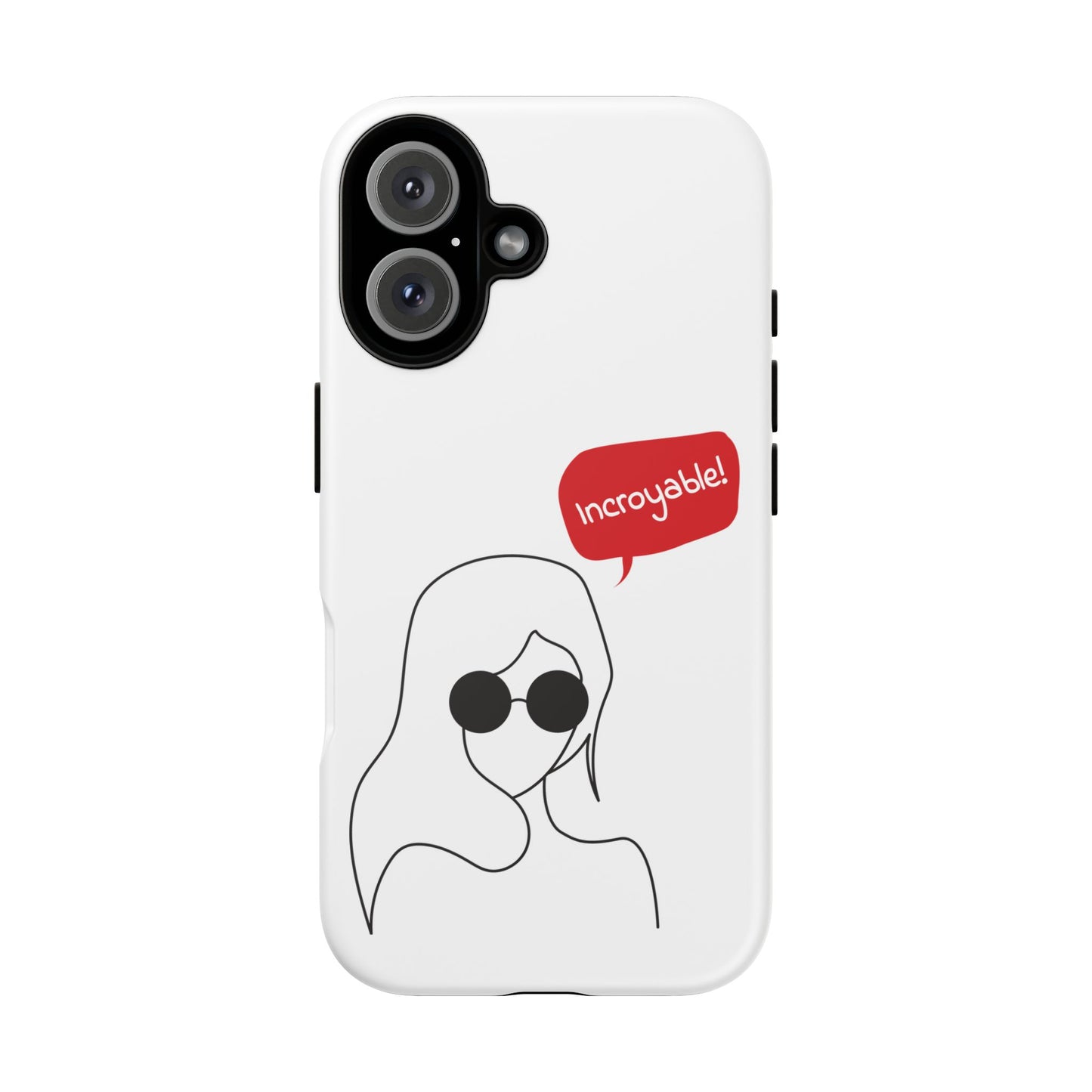 Stylish Phone Case - 'Incroyable!' Design for Trendsetters