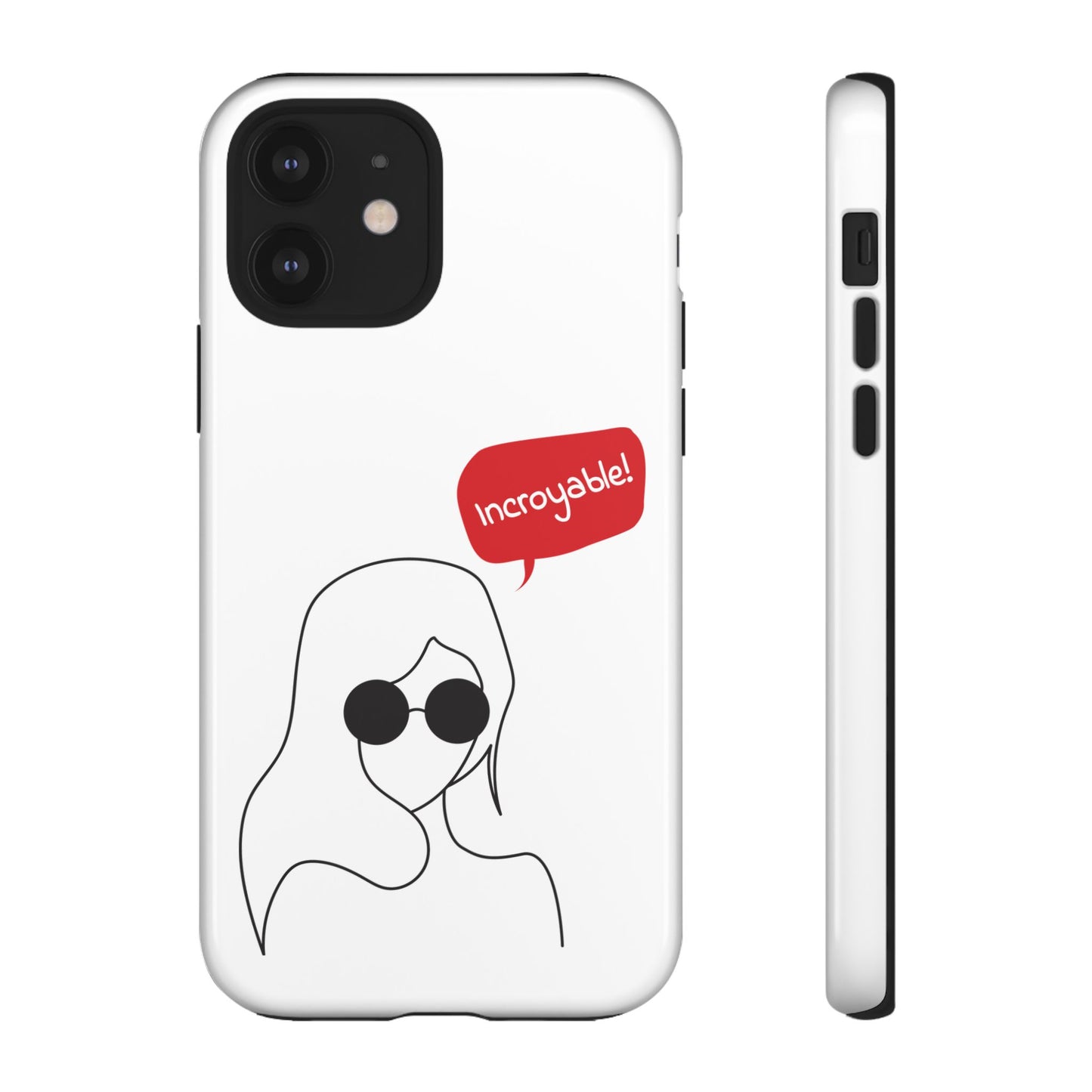 Stylish Phone Case - 'Incroyable!' Design for Trendsetters