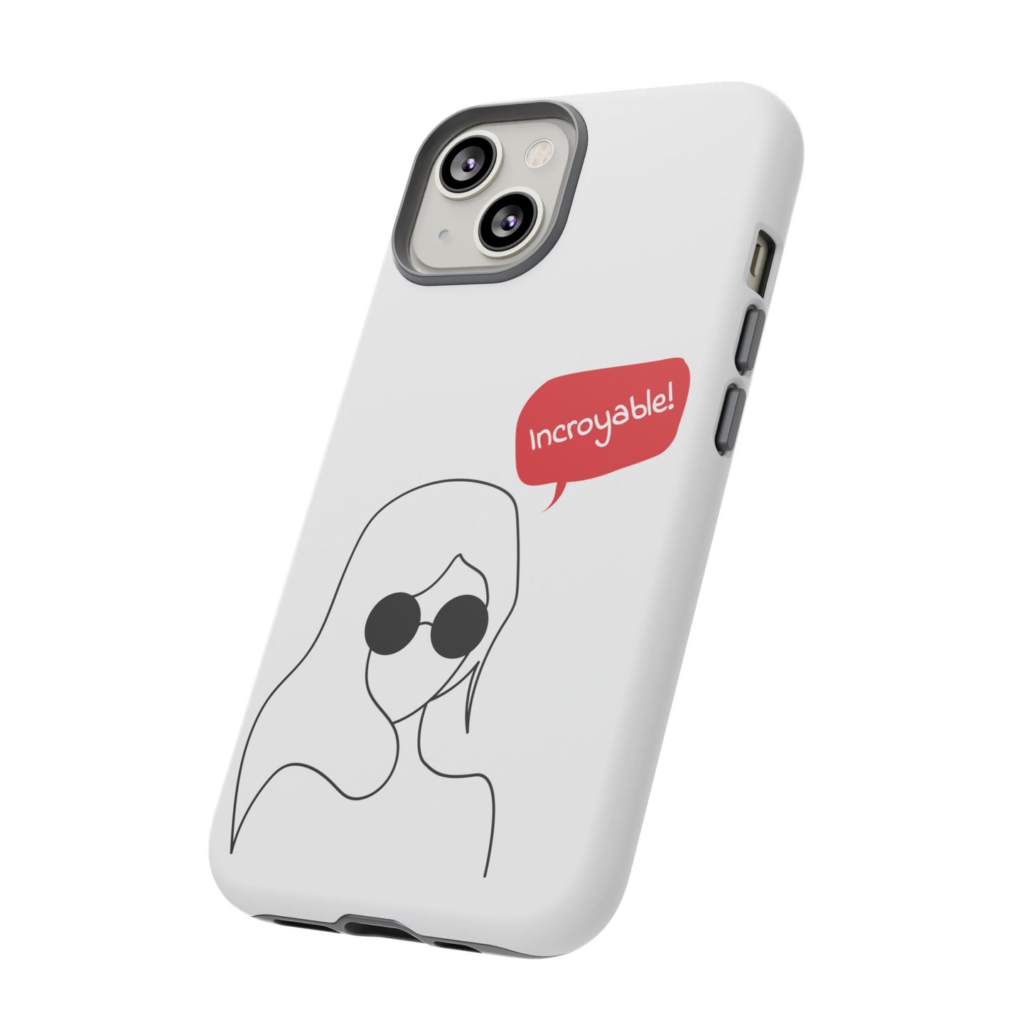 Stylish Phone Case - 'Incroyable!' Design for Trendsetters