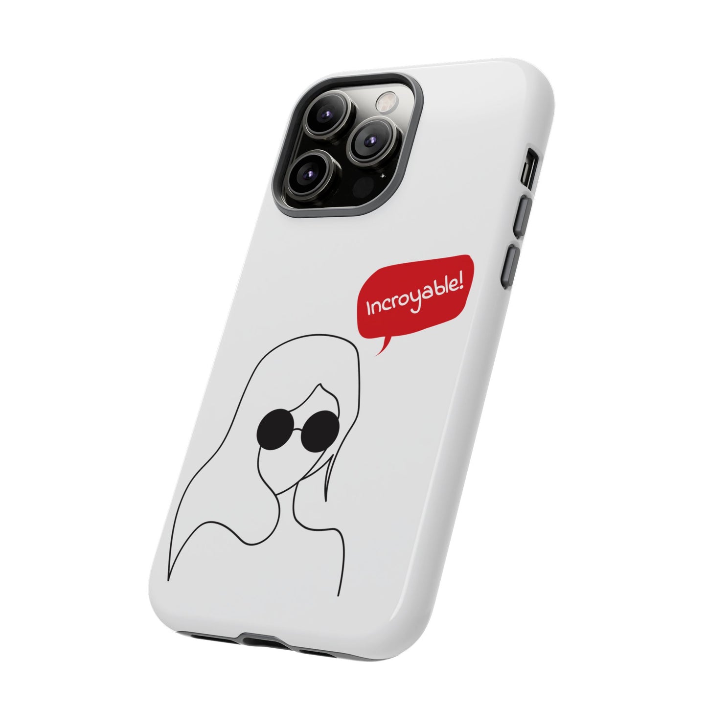 Stylish Phone Case - 'Incroyable!' Design for Trendsetters