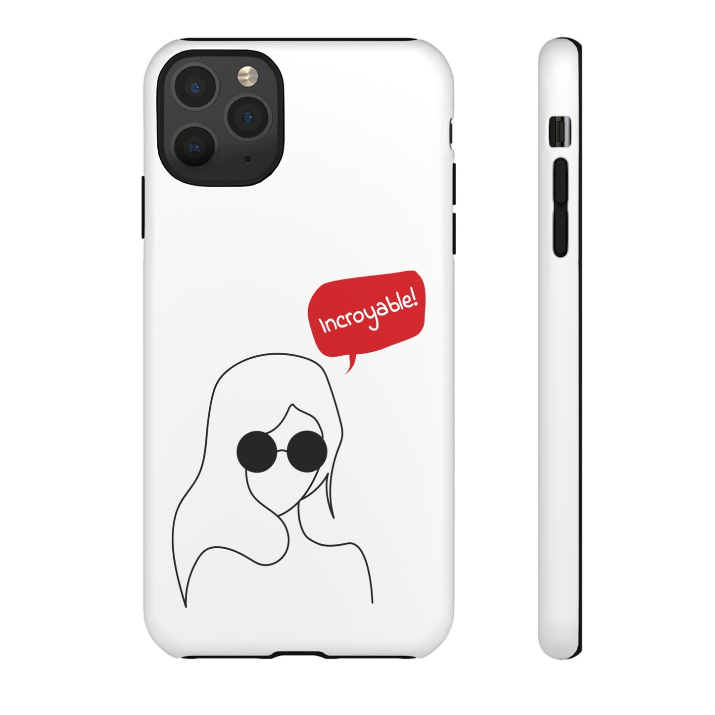 Stylish Phone Case - 'Incroyable!' Design for Trendsetters