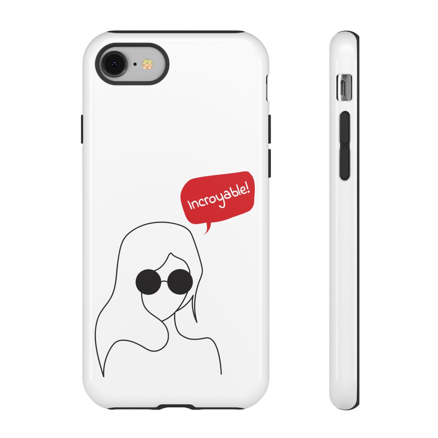 Stylish Phone Case - 'Incroyable!' Design for Trendsetters