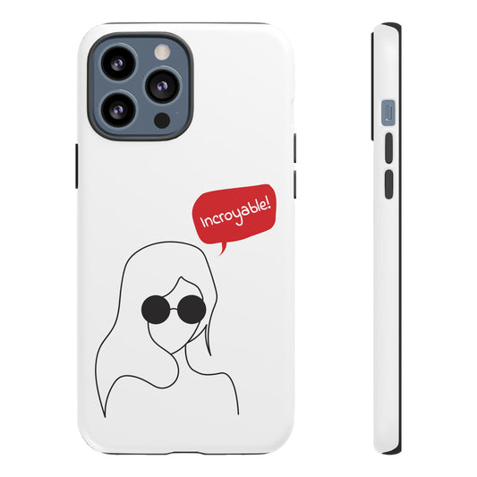 Stylish Phone Case - 'Incroyable!' Design for Trendsetters