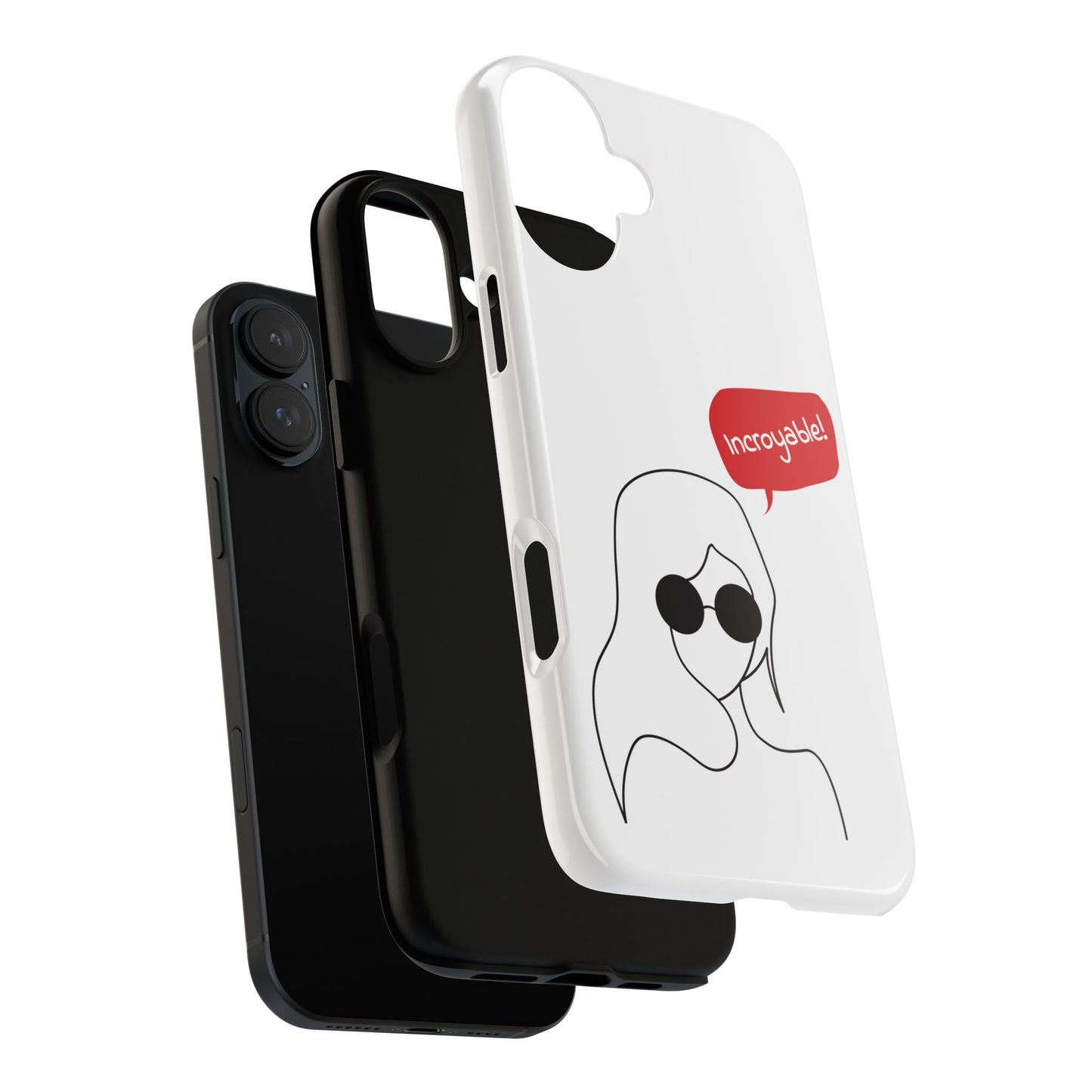 Stylish Phone Case - 'Incroyable!' Design for Trendsetters