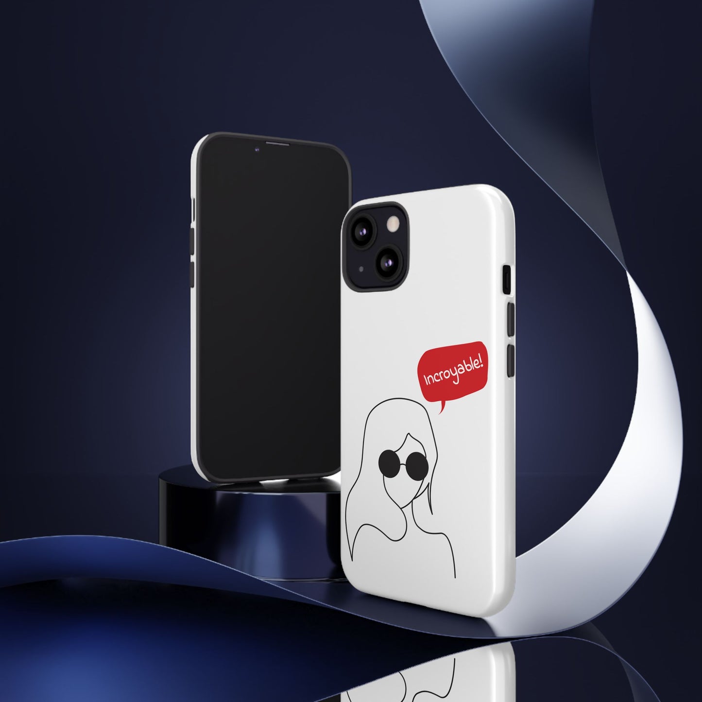 Stylish Phone Case - 'Incroyable!' Design for Trendsetters