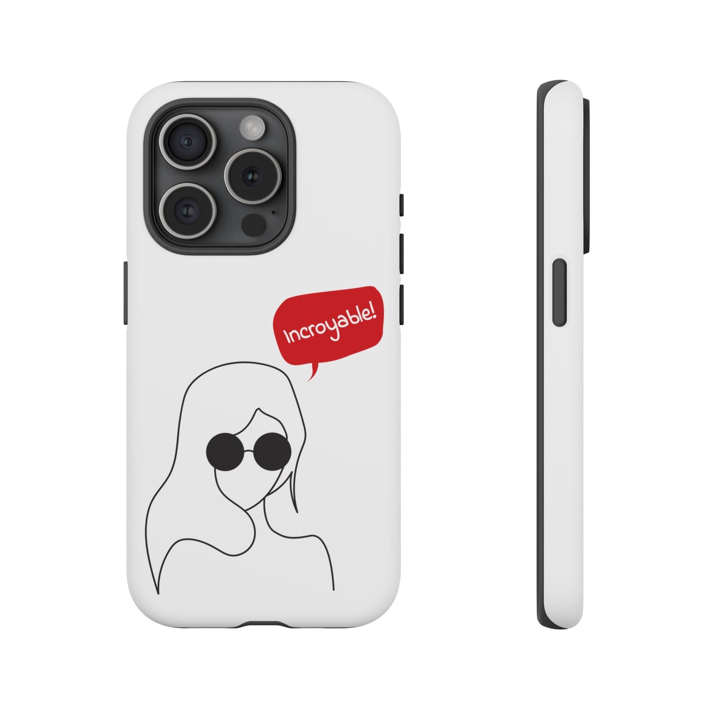 Stylish Phone Case - 'Incroyable!' Design for Trendsetters