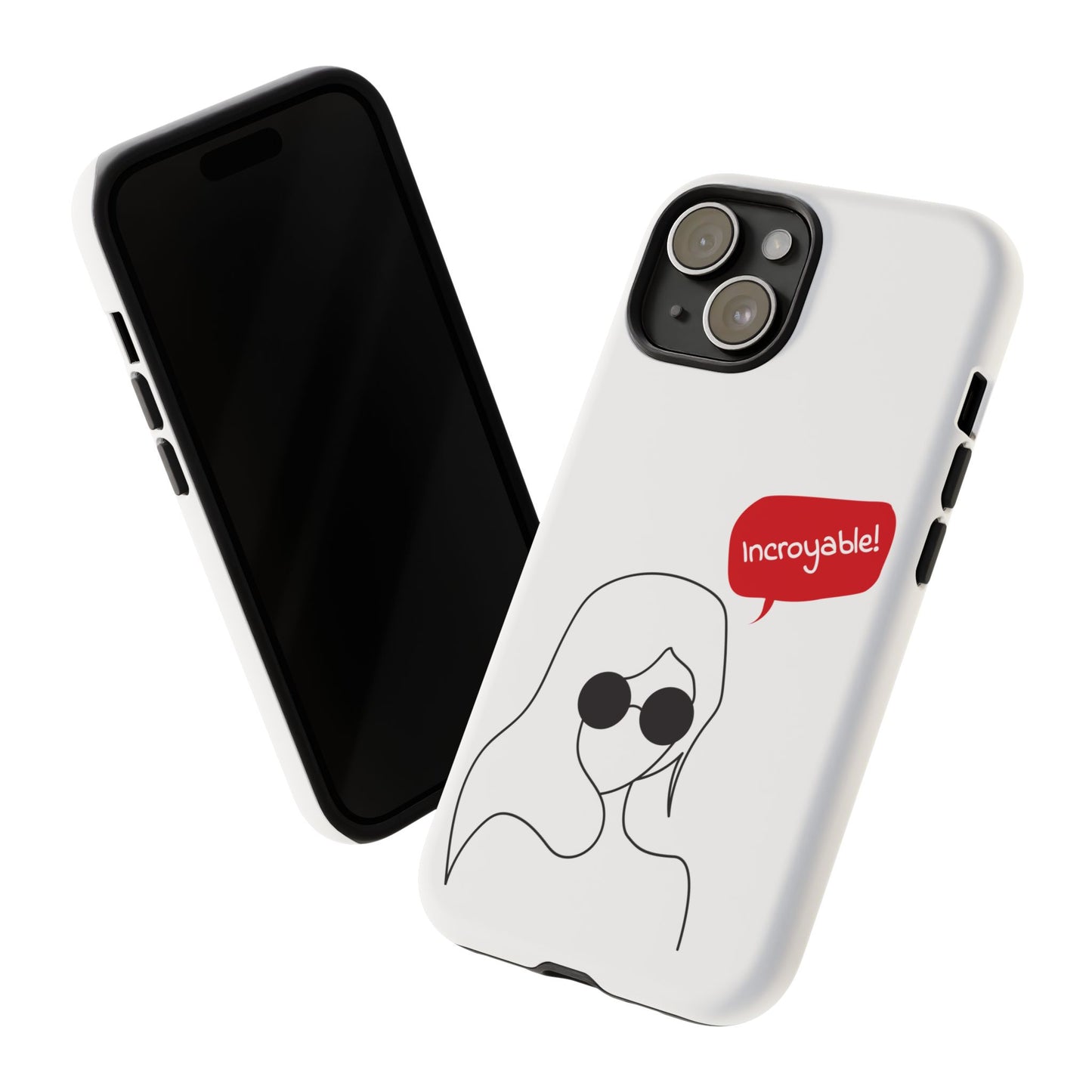 Stylish Phone Case - 'Incroyable!' Design for Trendsetters