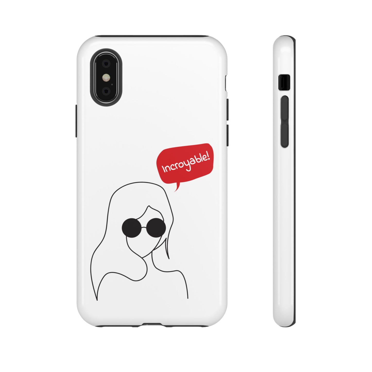 Stylish Phone Case - 'Incroyable!' Design for Trendsetters