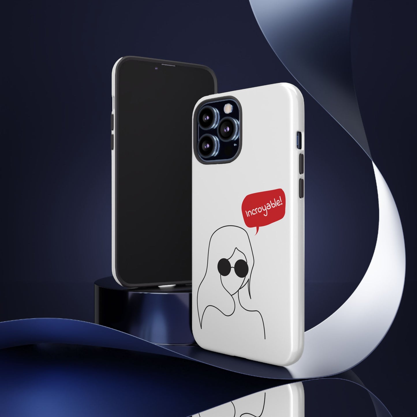 Stylish Phone Case - 'Incroyable!' Design for Trendsetters