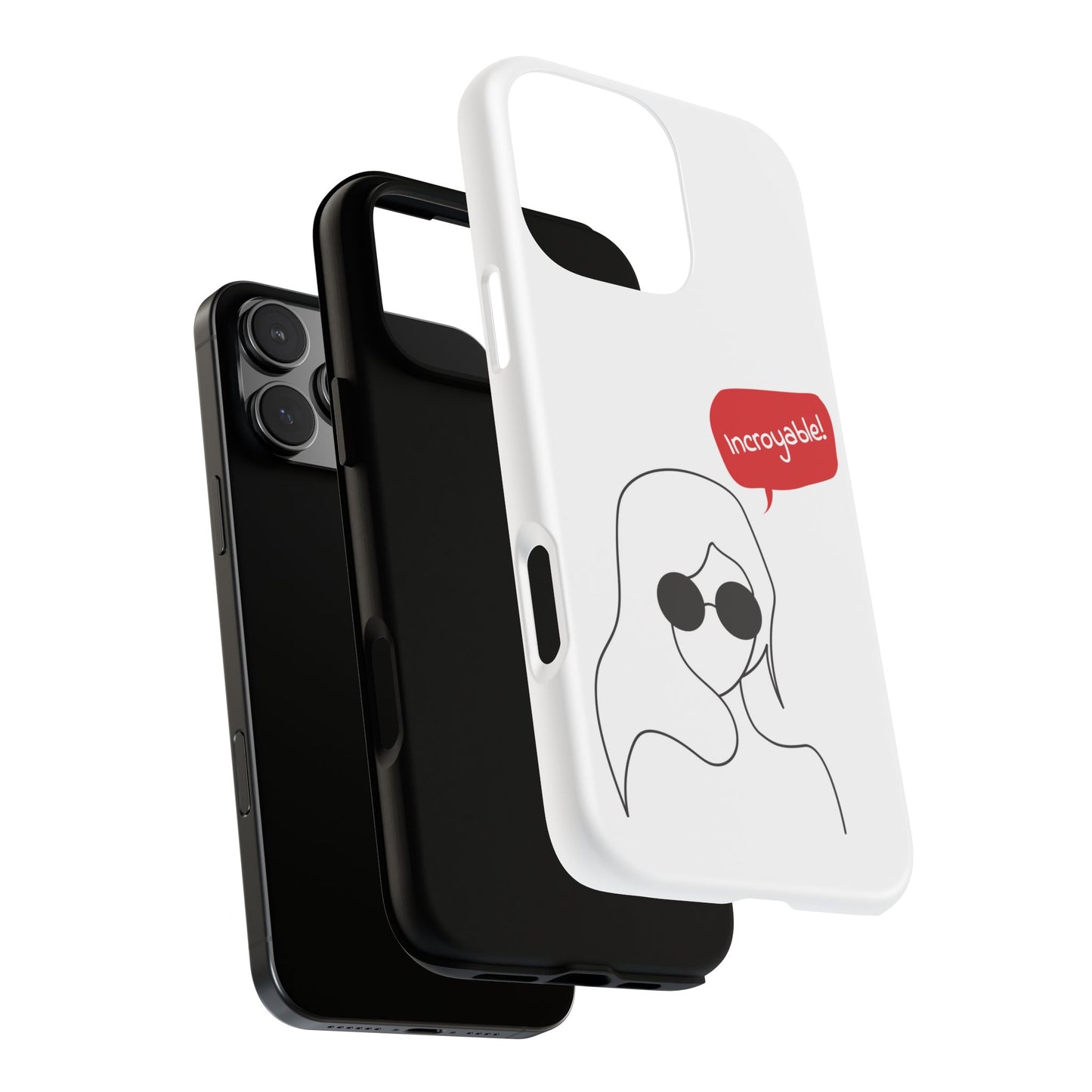 Stylish Phone Case - 'Incroyable!' Design for Trendsetters