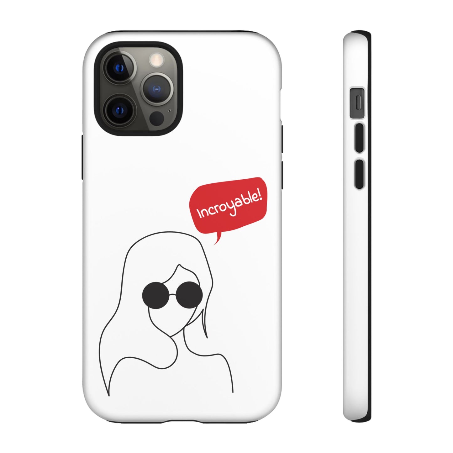 Stylish Phone Case - 'Incroyable!' Design for Trendsetters