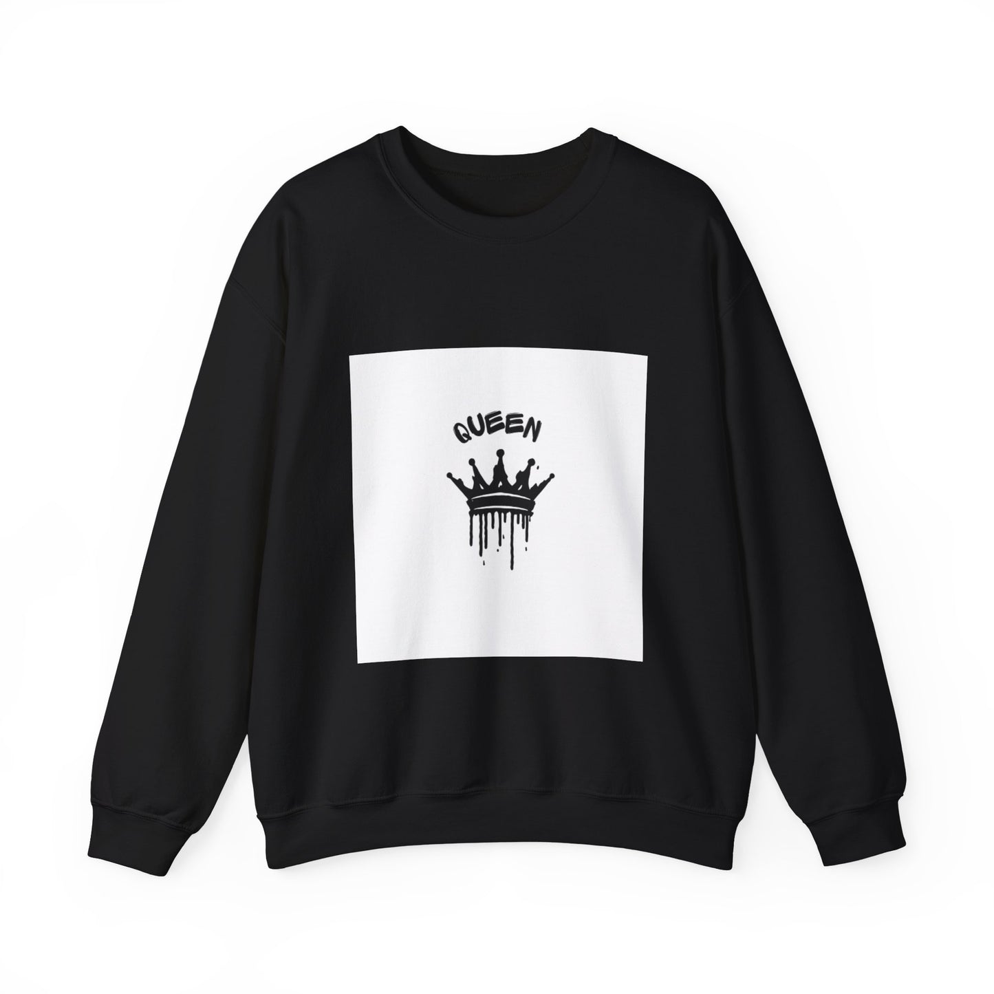 Queen Heavy Blend Crewneck Sweatshirt - Stylish and Comfortable Apparel