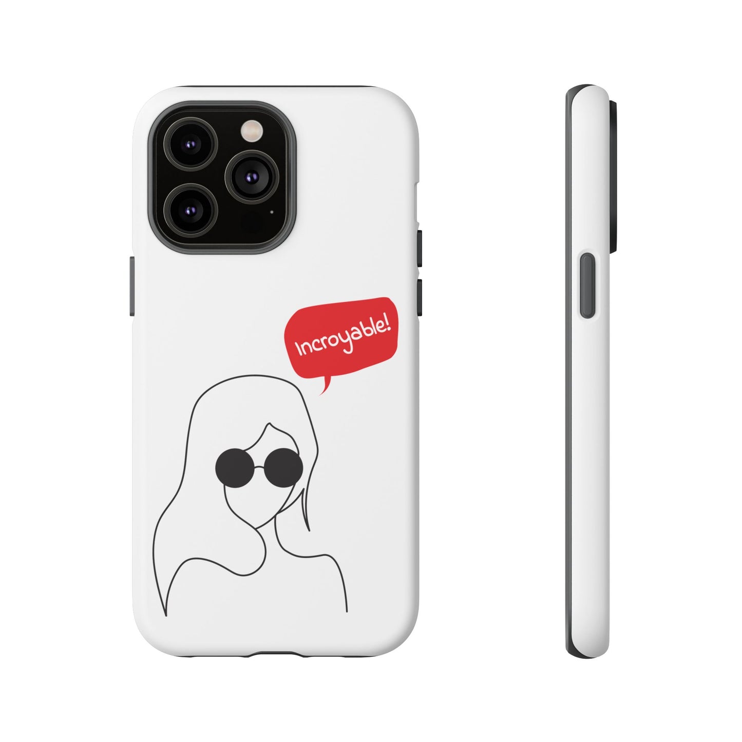 Stylish Phone Case - 'Incroyable!' Design for Trendsetters
