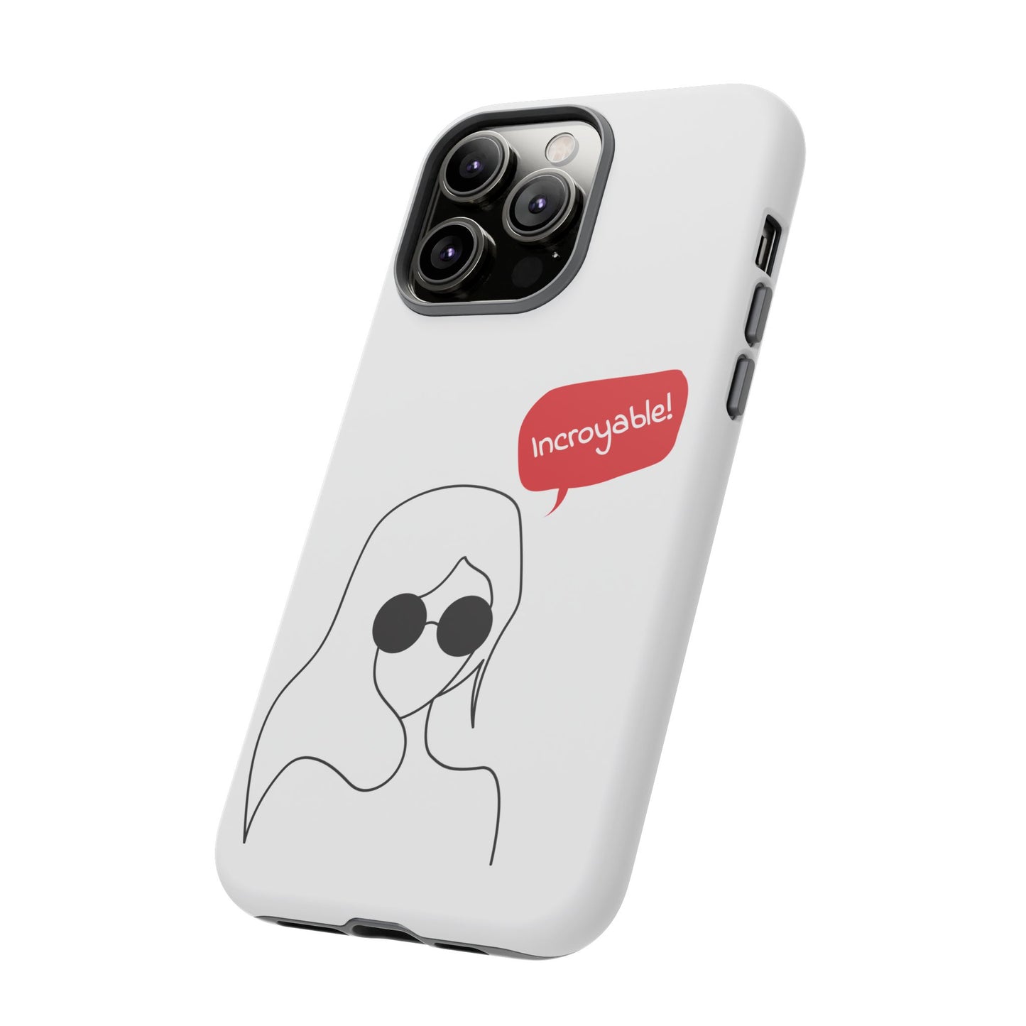Stylish Phone Case - 'Incroyable!' Design for Trendsetters