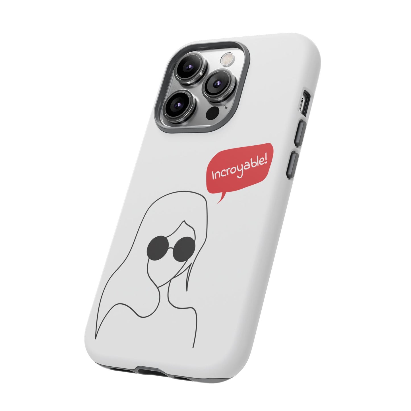 Stylish Phone Case - 'Incroyable!' Design for Trendsetters