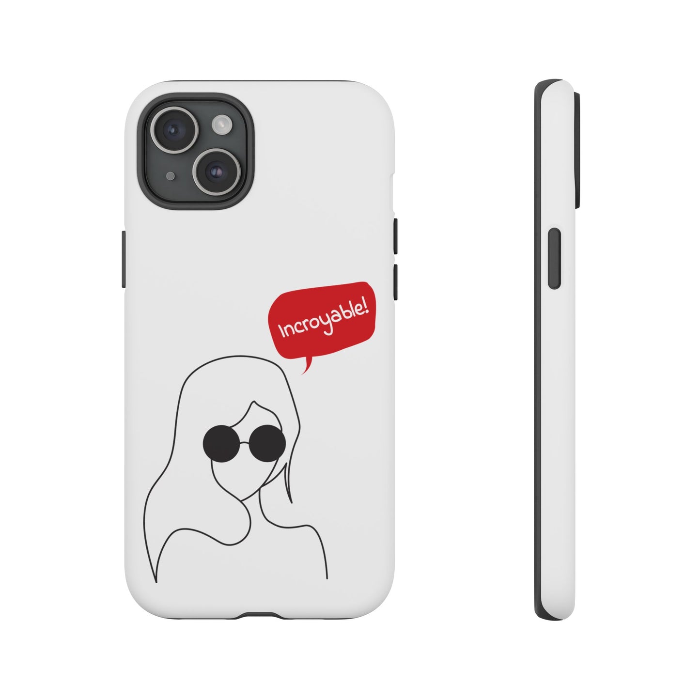 Stylish Phone Case - 'Incroyable!' Design for Trendsetters