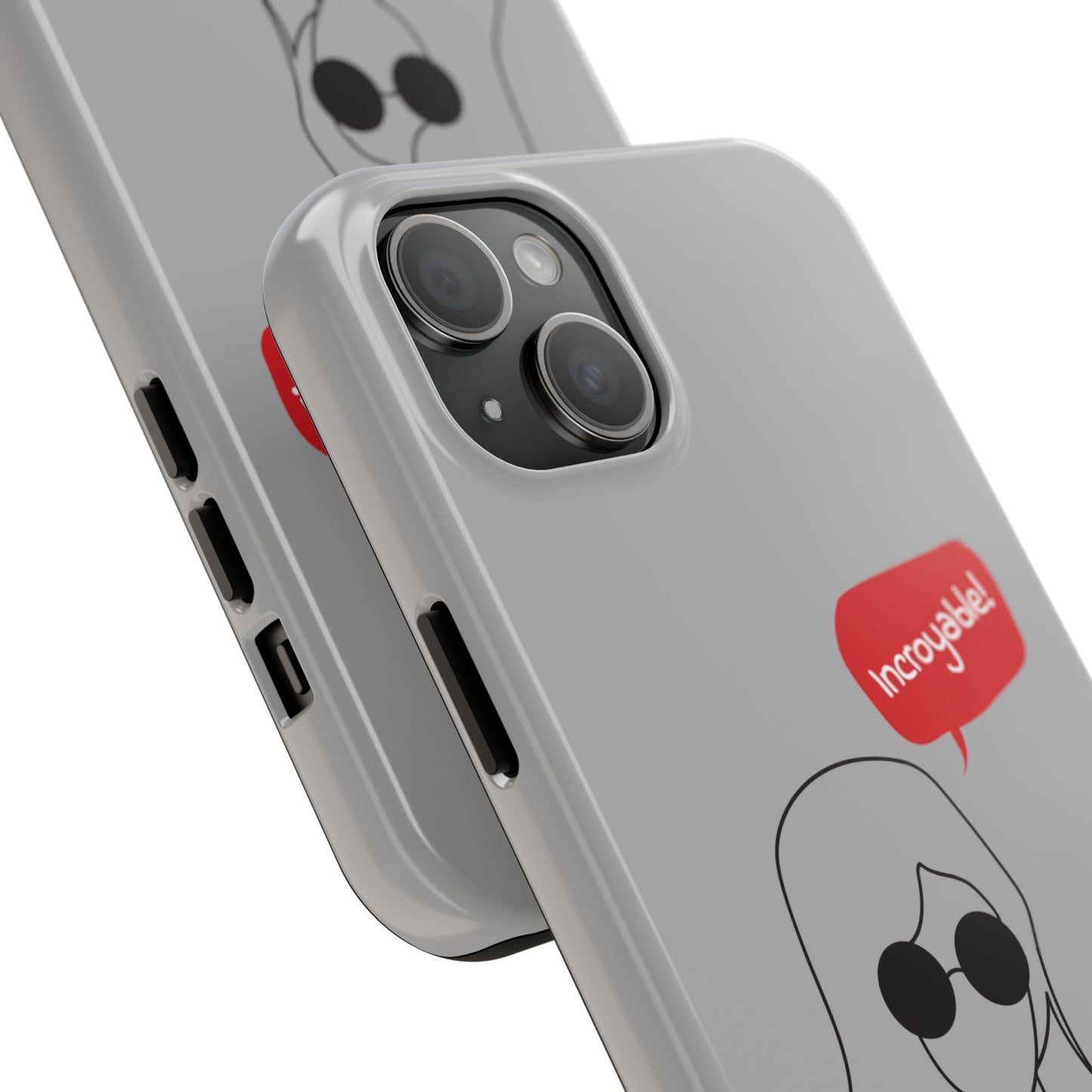Trendy Tough Phone Case - 'Incroyable!' Design for Style and Protection