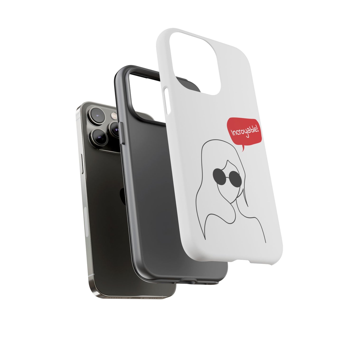 Stylish Phone Case - 'Incroyable!' Design for Trendsetters