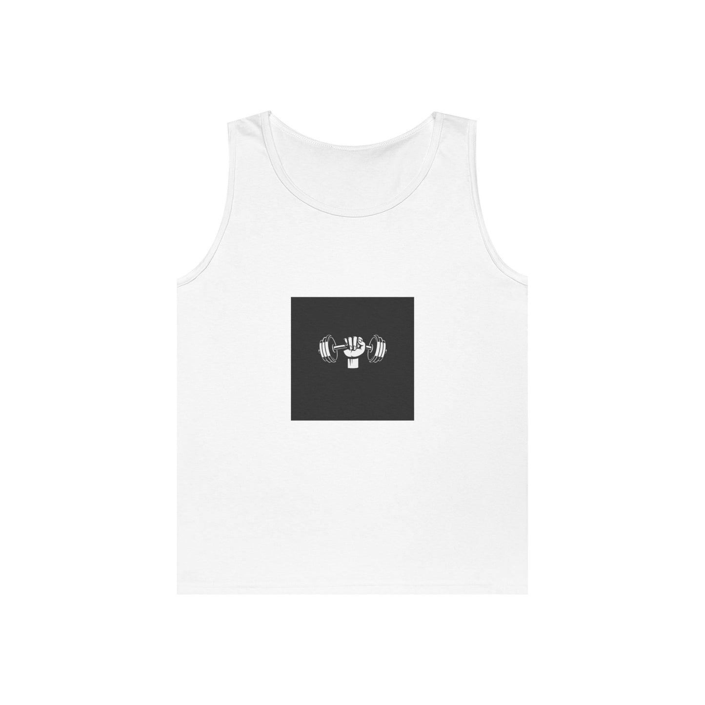 Motivational Fitness Tank Top - Unisex Heavy Cotton Gym Wear