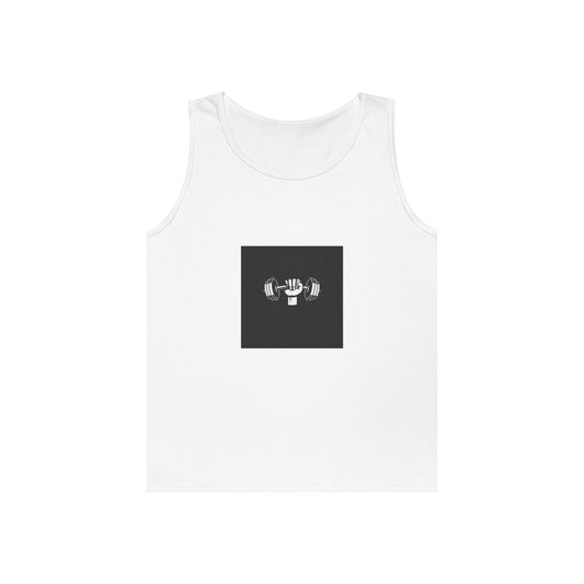 Motivational Fitness Tank Top - Unisex Heavy Cotton Gym Wear