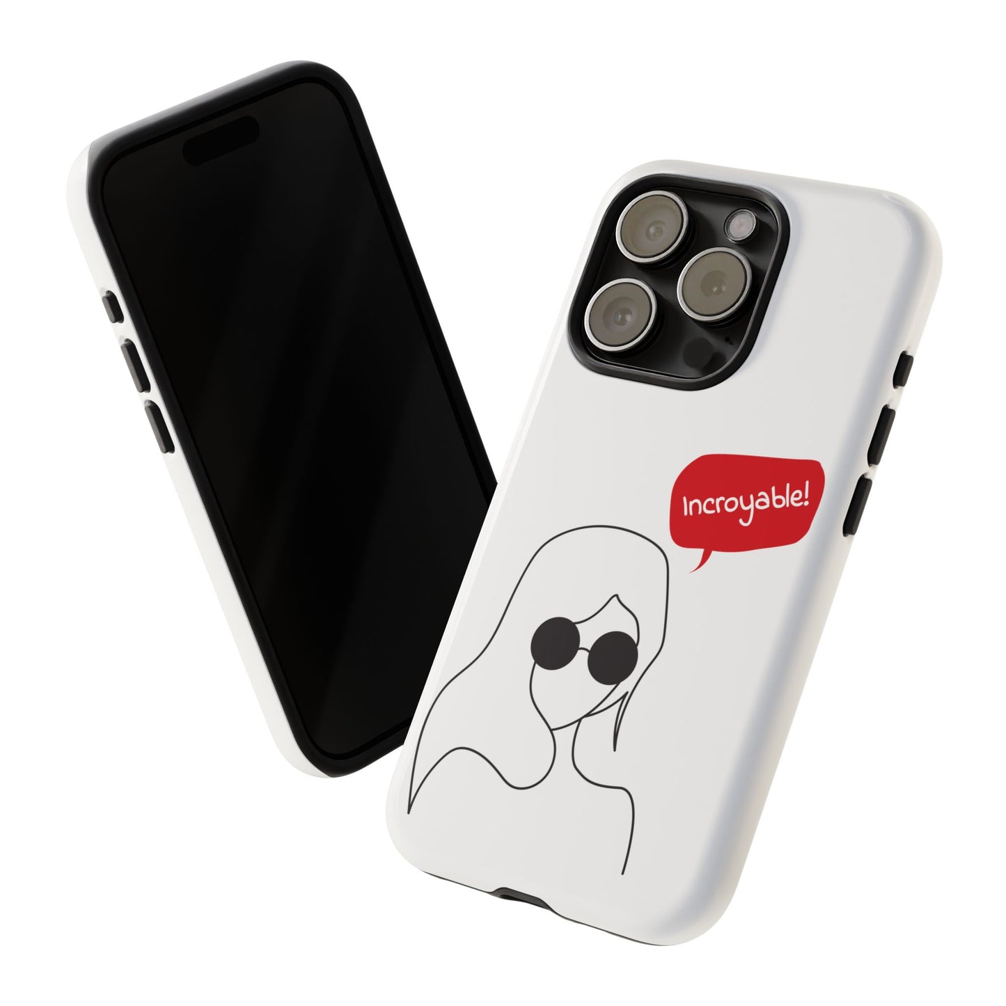 Stylish Phone Case - 'Incroyable!' Design for Trendsetters