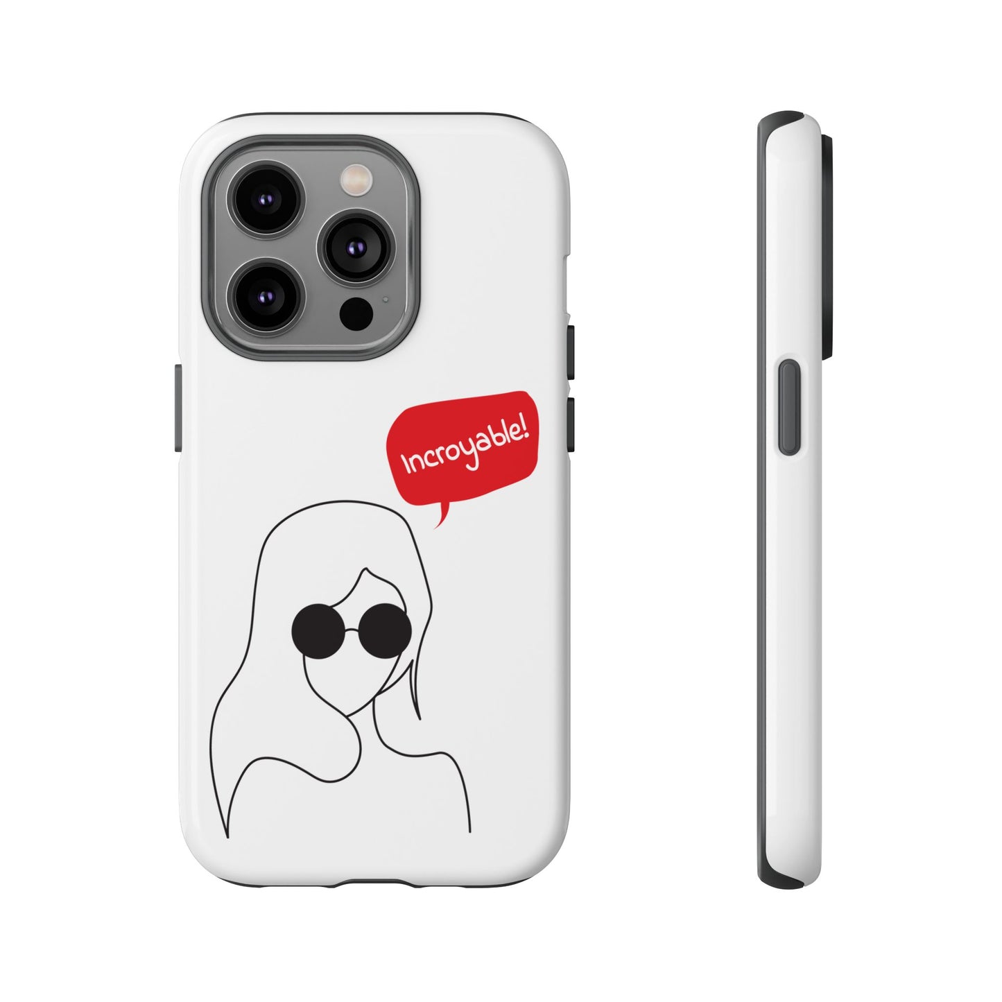 Stylish Phone Case - 'Incroyable!' Design for Trendsetters