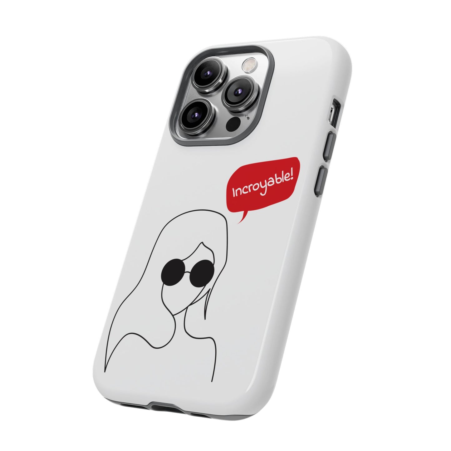 Stylish Phone Case - 'Incroyable!' Design for Trendsetters