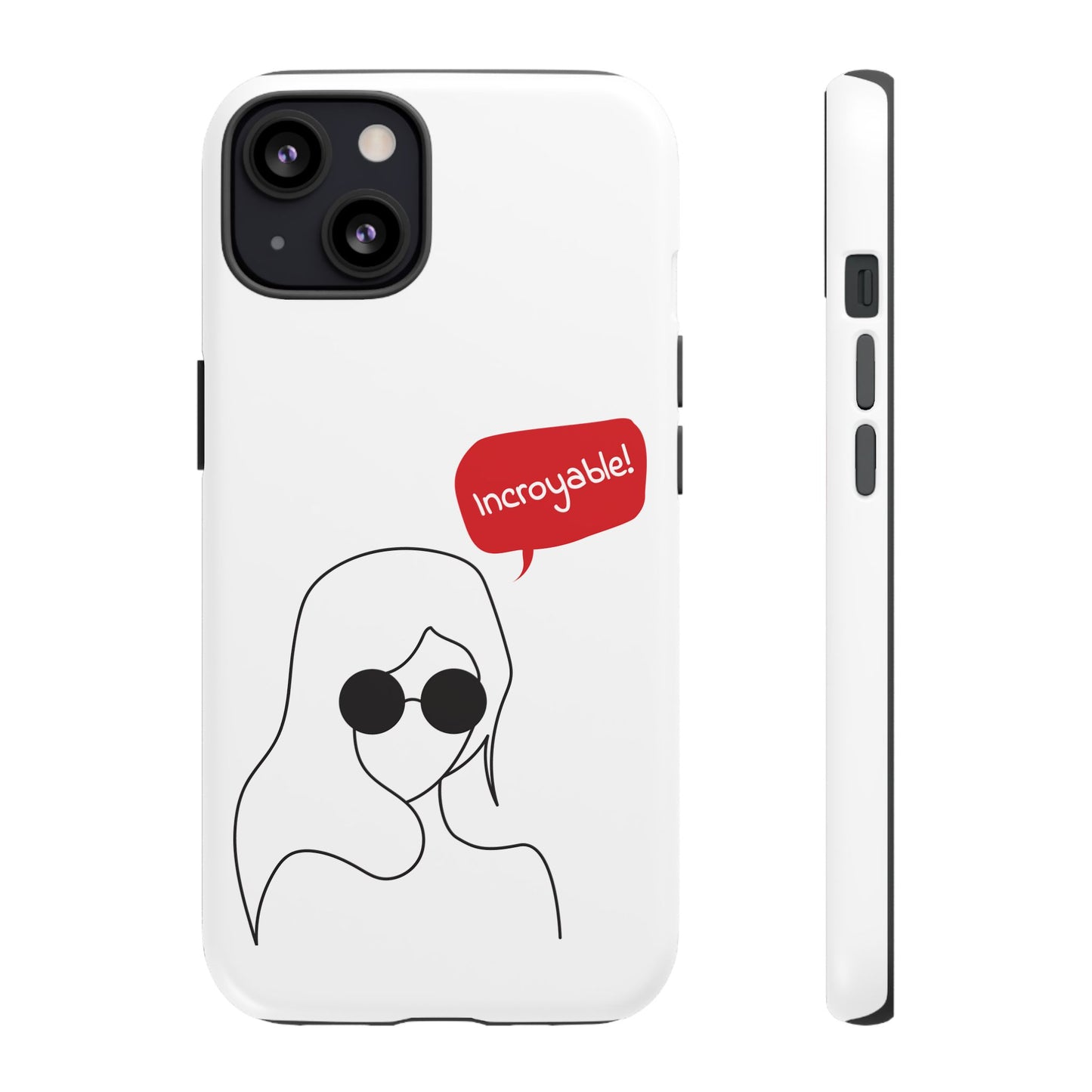 Stylish Phone Case - 'Incroyable!' Design for Trendsetters