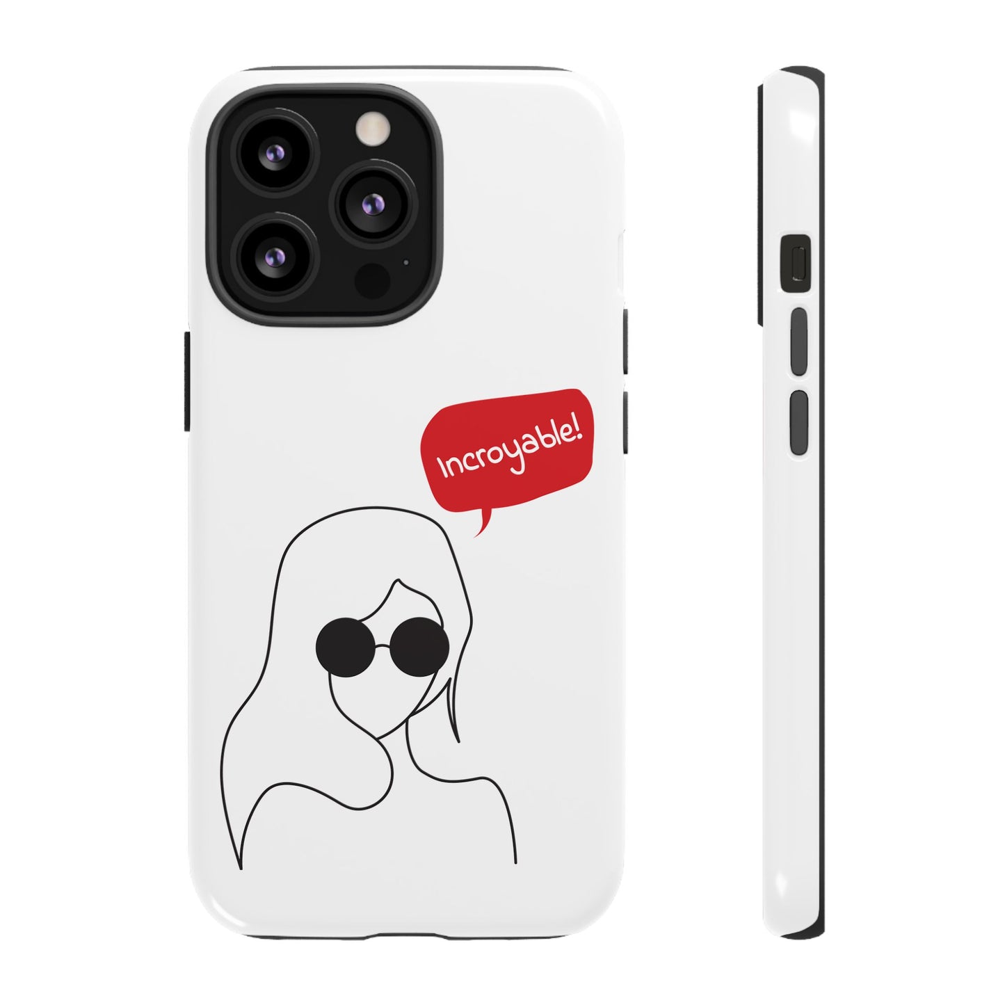 Stylish Phone Case - 'Incroyable!' Design for Trendsetters