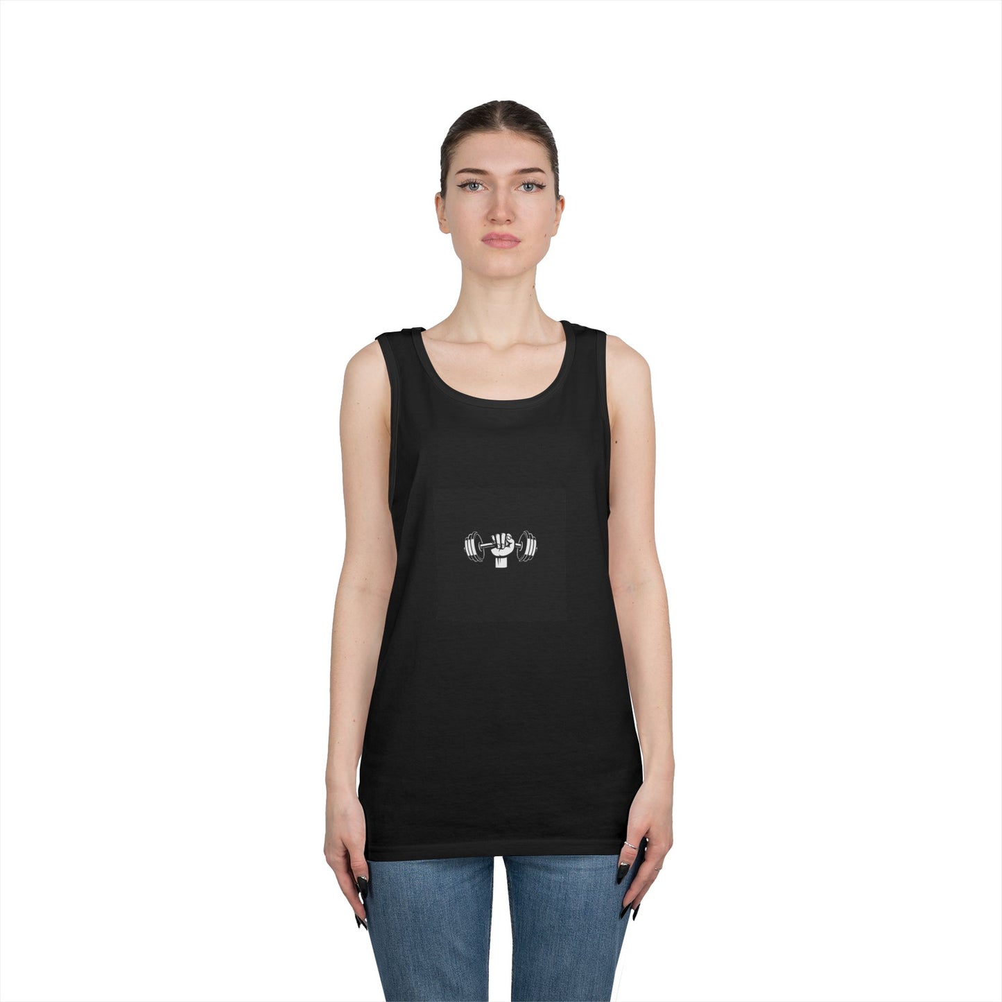 Motivational Fitness Tank Top - Unisex Heavy Cotton Gym Wear