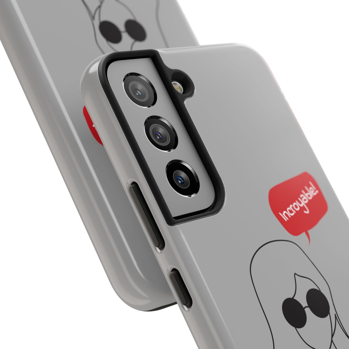 Trendy Tough Phone Case - 'Incroyable!' Design for Style and Protection