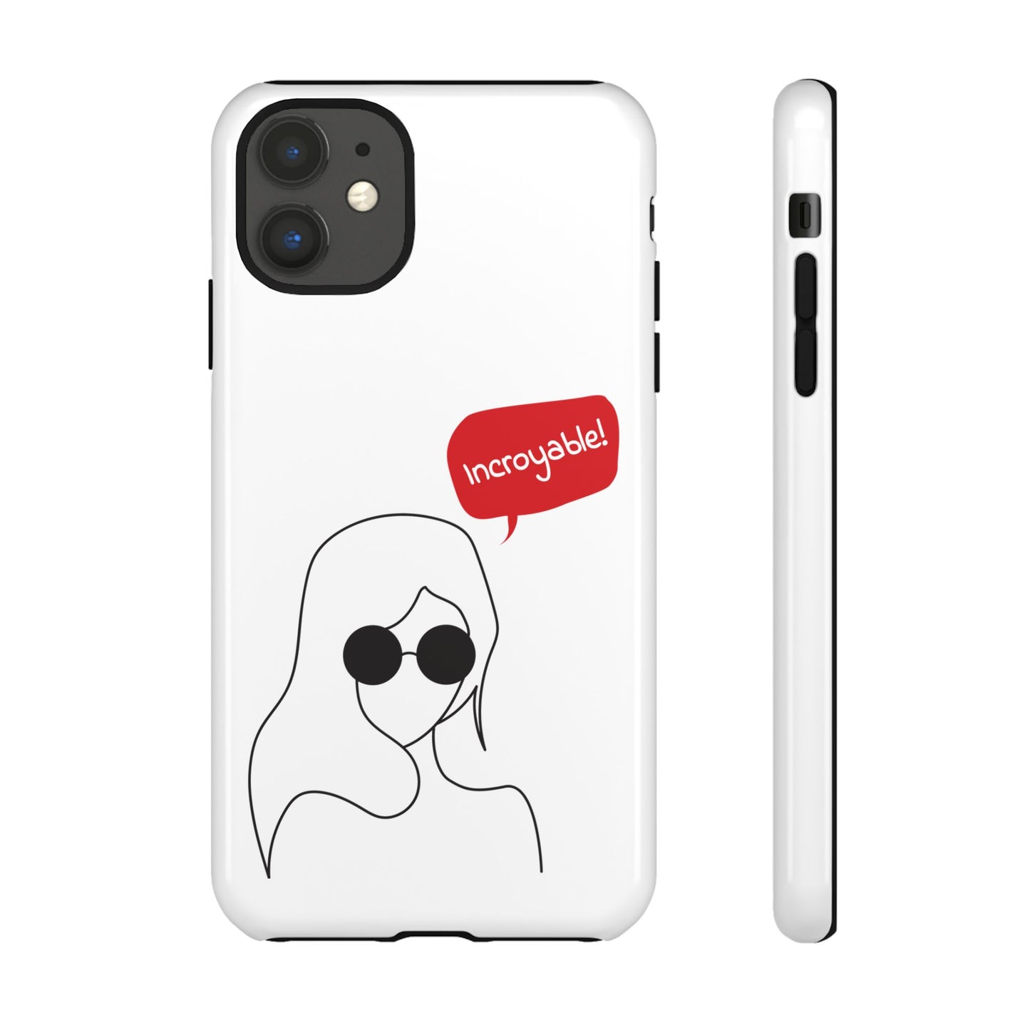 Stylish Phone Case - 'Incroyable!' Design for Trendsetters