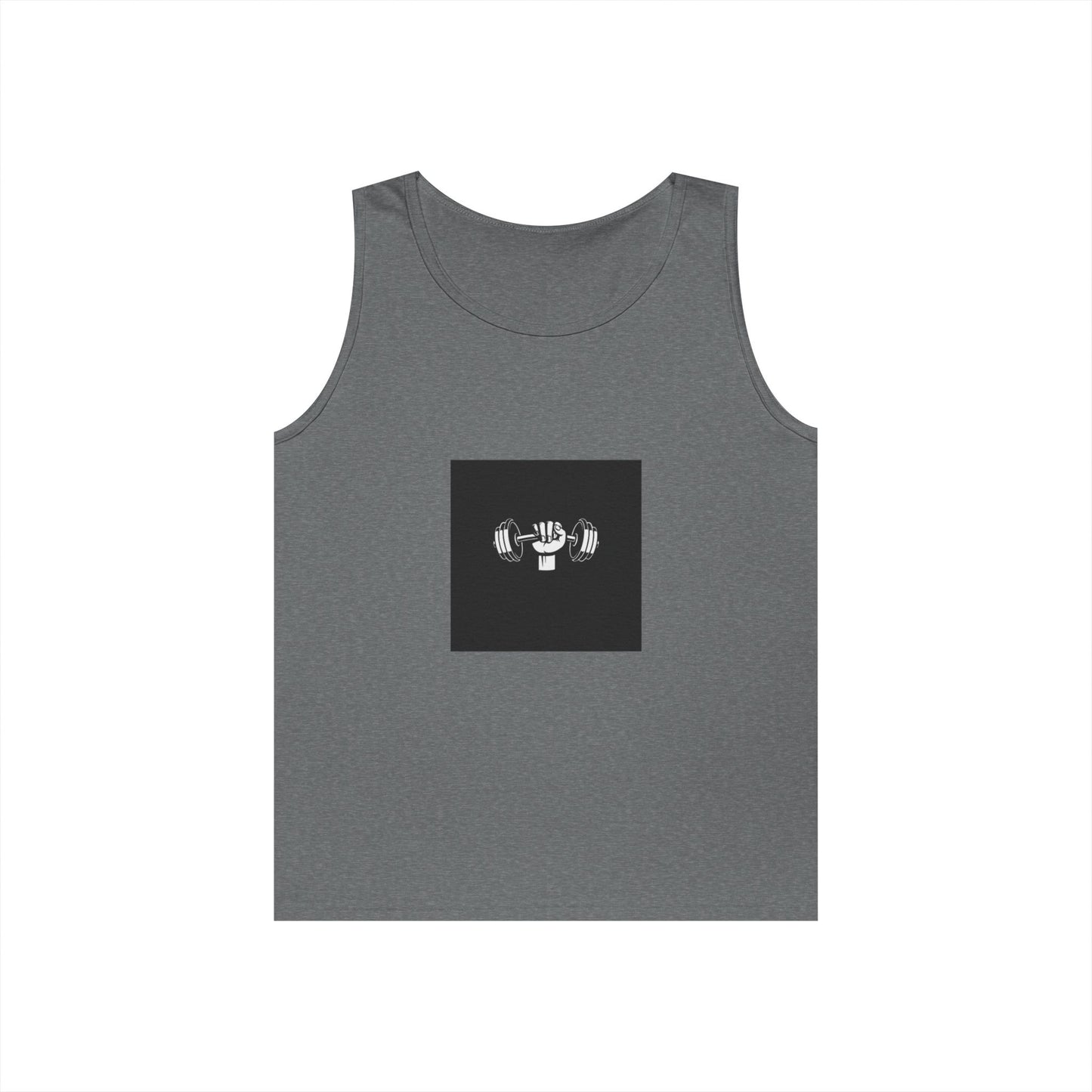 Motivational Fitness Tank Top - Unisex Heavy Cotton Gym Wear