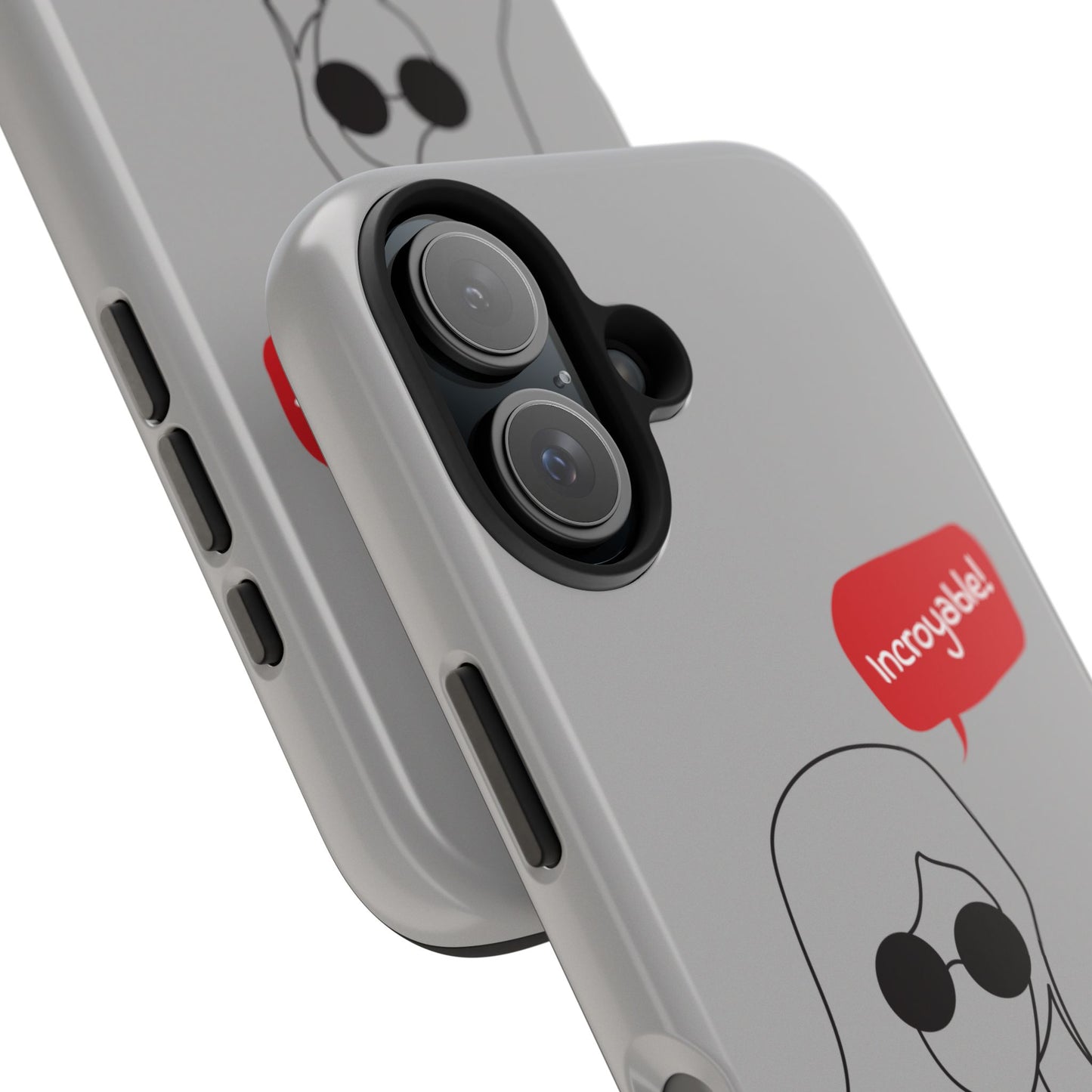 Trendy Tough Phone Case - 'Incroyable!' Design for Style and Protection